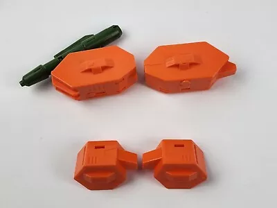 Transformers G1  Roadbuster Part Lot Orange Fender Wheel Cover / Green Canon • $29.99