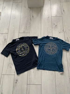 £20 • Buy X2 Boys Bundle Stone Island T-shirts Age 10 Yr