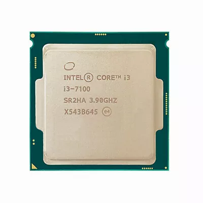Intel Core I3-7100 - 3.9 GHz Dual-Core (SR35C) Processor • $16