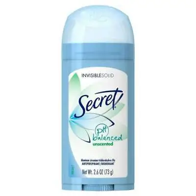 £9.07 • Buy Secret Original Unscented Women's Invisible Solid Ph Antiperspirant & Deodorant 