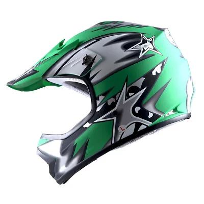 WOW Youth Kids BMX MX ATV Dirt Bike Motocross Helmet: HBOYCLS • $44.95