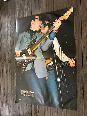 1979 Vintage 2 Page Magazine Centerfold Poster Clipping Elvis Costello • $19.95