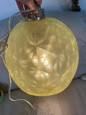 Vintage MCM Inflatable Hanging Light Lamp Wonderland • $25