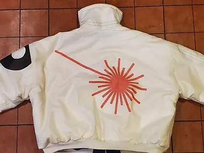 REDUCED - Recycled Sailcloth Sailing Jacket Handmade Prototype Laser Symbol • $45