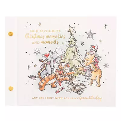 Disney Christmas - Winnie The Pooh Photo Album Holds 40 Photos (7x5) • $27.97