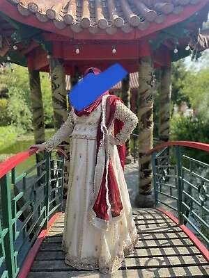 £190 • Buy Pakistani Bridal Lengha Dress 12-14