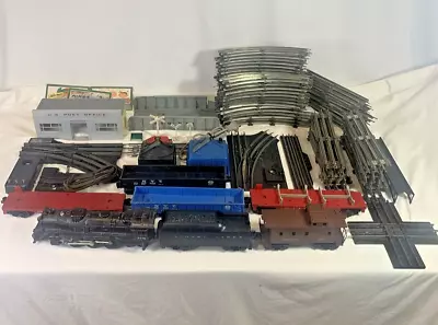 Vintage Lionel O Guage Engine Cars Tracks & More 117pc Lot Untested For Parts • $225