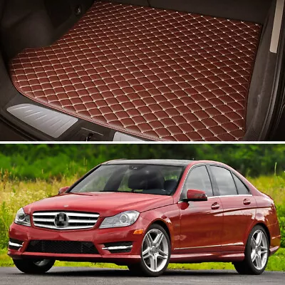 Car Trunk Mat Cargo Liner Pad Carpet For 2012-2014 Mercedes-Benz C-Class Sedan • $71.90