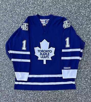 Vintage 00s CCM Toronto Maple Leafs Andrew Raycroft NHL Hockey Jersey XL ~READ • $49.99