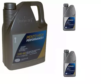 7 LITER KIT PENTO HIGH PERFORMANCE II 5w40 Engine Motor Oil For AUDI MERCEDES VW • $92.40