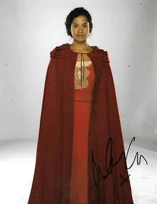 ^SALE* Angel Coulby Signed Merlin 10x8 Photo AFTAL  • £19.99