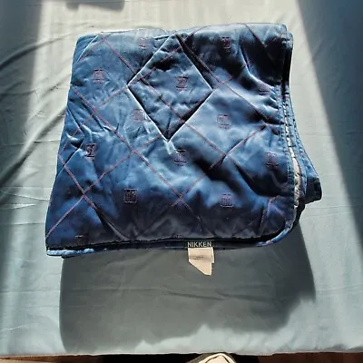 NIKKEN Magnetic Therapy Travel Pad Blanket Quilted Throw Kenkotherm 36 X 71 • $110.50