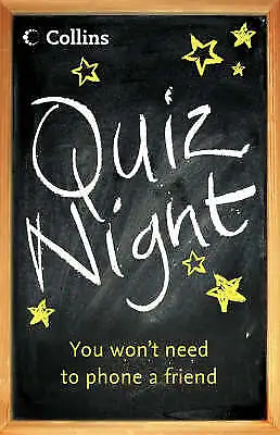 Collins Quiz Night By Not Available (Paperback 2004) • £2.51