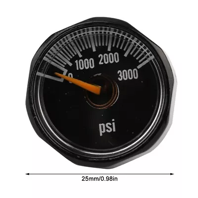 1/8NPT Precision Valve Mini Pressure Gauge Carbon Dioxide Micro Manometer • $8.89