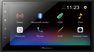 Pioneer DMH-342EX 6.8  Touchscreen Car Stereo Digital Media Receiver *DMH342 • $166.60