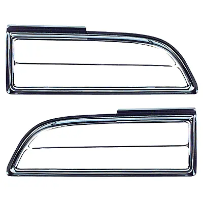 OER Chrome Tail Lamp Bezel Set For 1970-1973 Pontiac Firebird • $179.98