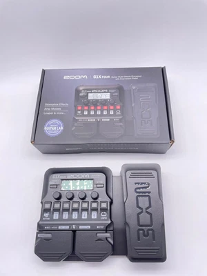 $145 • Buy Zoom G1X Four Guitar Effects Processor With Built-in Expression Pedal