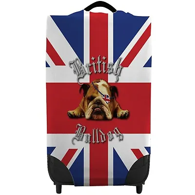 British Bulldog Union Jack Caseskinz Suitcase Cover *SUITCASE NOT INCLUDED*  • £23.98