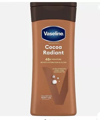 Vaseline Intensive Care Cocoa Radiant Body Lotion Ultra-Hydrating 200 Ml • £3.90