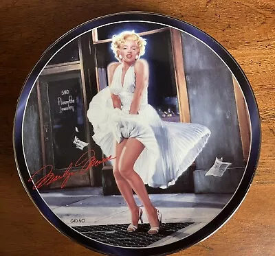 Set Of 7 BRADFORD EXCHANGE MARILYN MONROE   SILVER SCREEN  COLLECTION Plates • $50