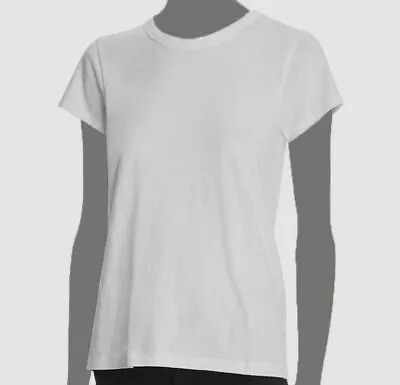 $120 Majestic Paris Women's White Stretch Short-Sleeve Casual T-Shirt Size 1 • $33.98