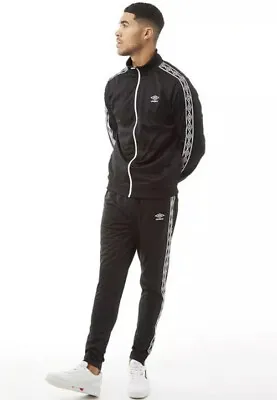 Umbro Tracksuit Sports Jacket Bottoms Active Style Taped Tricot  /Casual  Uk L • £39.99