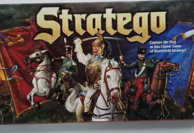 Vintage Milton Bradley 1996 Stratego Board Game 100% Complete W/Fortress Shield • $13.50