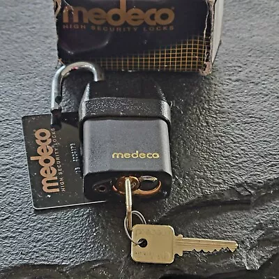 Medeco High Security Padlock Boron Alloy Series 54 W. Keys • $88