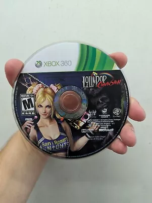 Lollipop Chainsaw (Microsoft Xbox 360 2012) Disc Only TESTED & SHIPS SAME DAY!! • $34.99