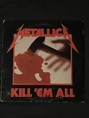 Metallica-kill Em All 1983 Release • $300