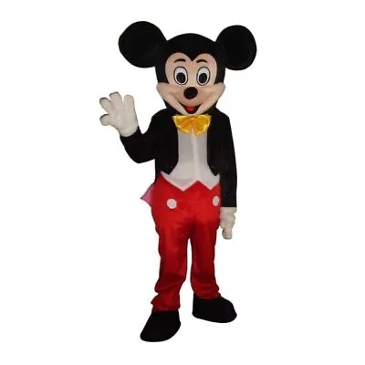 【Top Sale】Hot Mickey Mouse Mascot Costume Adult Size Party Dress Suit Halloween • $220