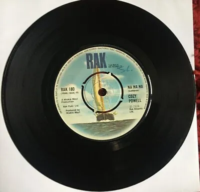 Cozy Powell    Na Na Na  (1974 Original 7  Vinyl Record) • £4
