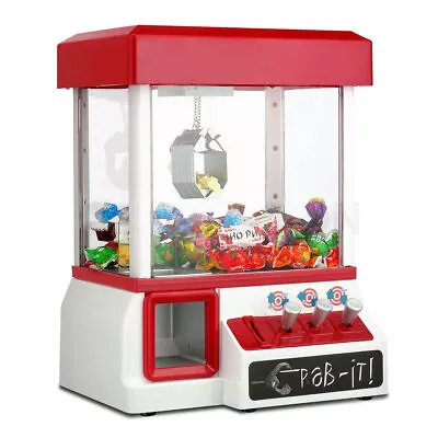 Carnival Style Vending Arcade Claw Candy Grabber Prize Machine Game Kids Toy • $79.99