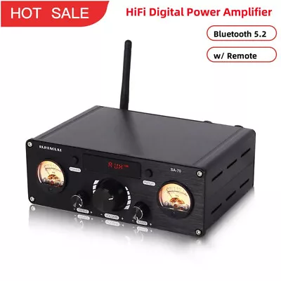 PJ.MIAOLAI SA-70 TPA3255 HiFi Digital Power Amplifier Bluetooth 5.2 Lossless • $98.09