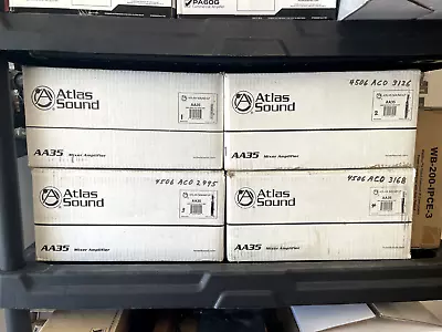 Atlas Sound AA35 Three Input Commercial Mixer Amplifier 3 Channel 35 Watt • $50