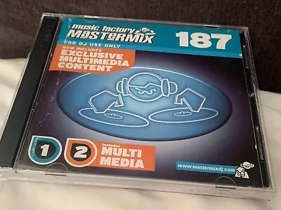 Music Factory MASTERMIX DJ 187 Cd Elvis Mix Steps Megamix Party Dance Whitney • £10.99