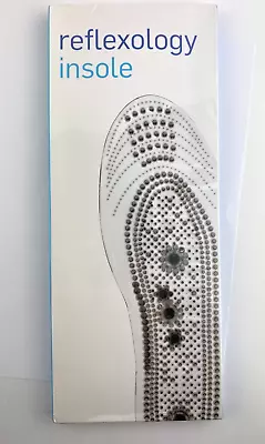 New REFLEXOLOGY INSOLE Cut To Fit Men & Women All Sizes Acupoints Magnets • $10.20