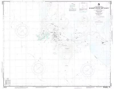 McMurdo Station And Vicinity | NGA Chart 29323 • $21.80