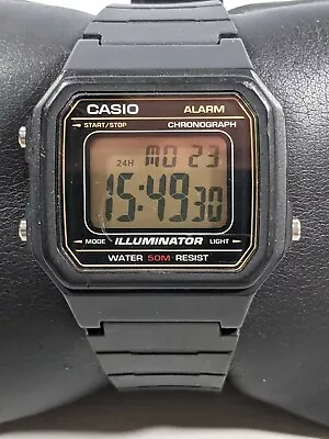 Vintage Classic Style Casio Illuminator Chrono Day Date Digital Watch  • $24.49