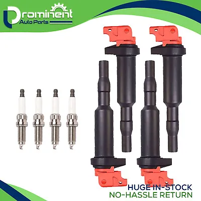 4x Racing Ignition Coil & Iridium Spark Plug For BMW 320i 328i 428i 528i X1 Z4 • $81.33