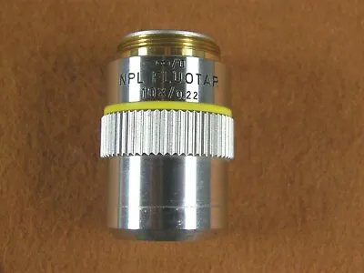 $225 • Buy Leitz Wetzler Npl Fluotar 10X /.22 Microscope Objective Lens Infinity 