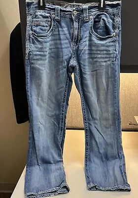 Buckle Black 7 Fit Mens Blue Jeans 32 X 30 • $32