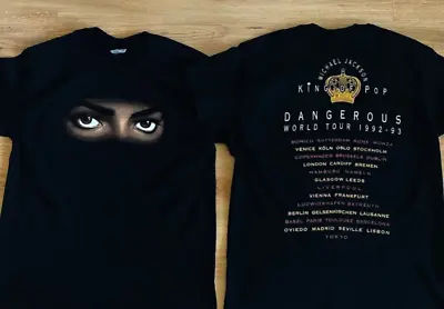 Michael Jackson Dangerous World Tour 1992-93 Unisex T-Shirt • $27.38