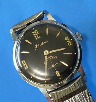 Vintage German W. EPPLER  PLAMNER Wrist Watch 1960's Antimagnetic Mechanical • $185