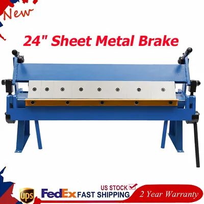 24 Pan And Box Brake Sheet Metal Pan And Box Metal Brake W Removable Fingers • $322