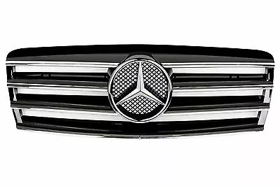 1996 1997 1998 For Mercedes E Class W210 Sport Grille Black Before Facelift Use • $259