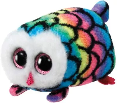 Official Ty Beanie - Ty Teeny Collection - Hootie Owl Soft Toy 41246 • £7.25