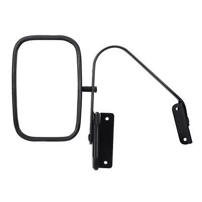 Fit For 1980-1996 Ford Bronco Pickup Truck Side View Manual Mirror Black Steel • $29.44