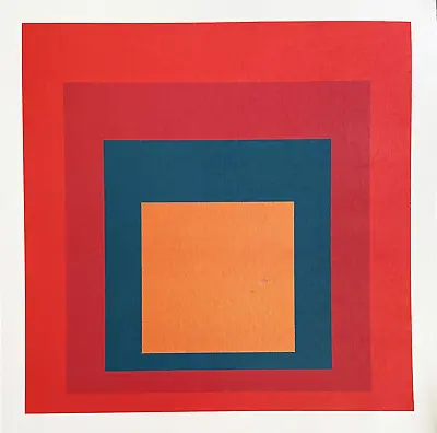 Josef Albers Lithography Guggenheim- (Alexander Calder Piet Mondrian] • $281.01