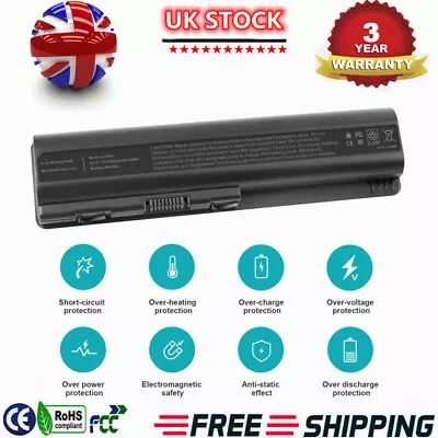 Battery G70 DV4 DV5 CQ40 CQ61 CQ60 CQ50 CQ70 CQ71 G50 G60 G61 484171-001 For HP • £15.99